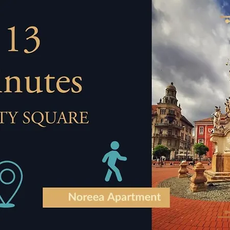 טימישוארה Noreea Central Apartment מראה חיצוני תמונה